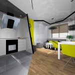 lacobel w kuchni